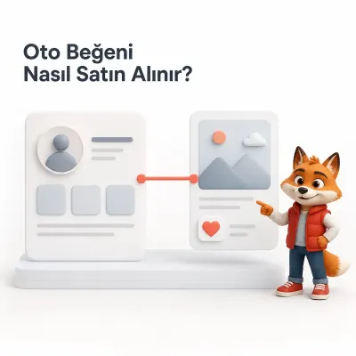 Instagram profilini yeni paylaşım kartına bağlayan oto beğeni akışını gösteren Wubi