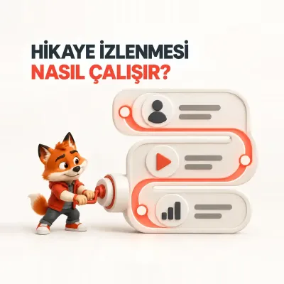 Tek parça hikaye şeridindeki izlenme aşamalarını sırayla aydınlatan Wubi görseli
