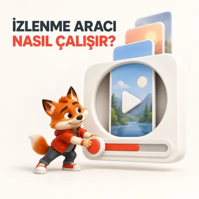 Dikey video kartını izleme açıklığından geçirirken oynatma yüzeyini ayarlayan Wubi görseli