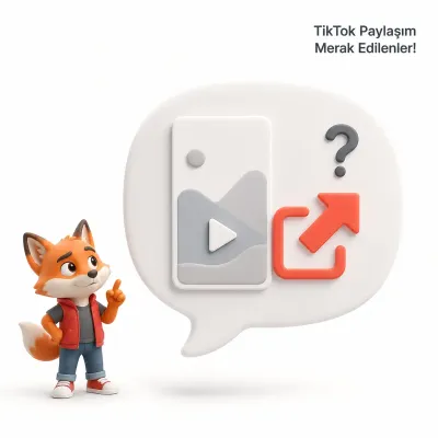 TikTok Paylaşım Sıkça Sorulan Sorular