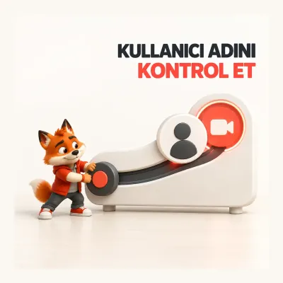 Herkese açık profil kontrolünden aktif canlı yayına uzanan üç aşamalı işlem