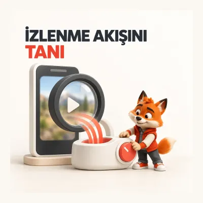 Video karesinden görüntülenme merceği üzerinden sınırlı ölçüm haznesine uzanan akış