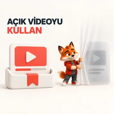 Açık video kaydetme yuvasındayken erişilemeyen videonun ayrı tutulması