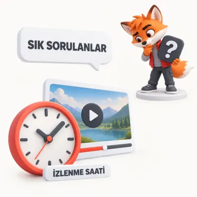 YouTube Saat İzlenme Sıkça Sorulan Sorular