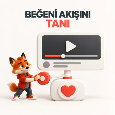 Wubi’nin video panelini beğeni haznesine bağlayan çarkı çevirmesi