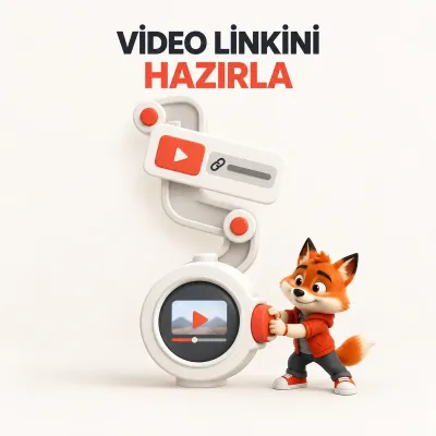 Wubi’nin video linki kartını katlanan raydan izlenme portalına bağlaması