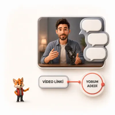 Doğrudan video linkini yorum adedi seçimiyle eşleştiren Wubi