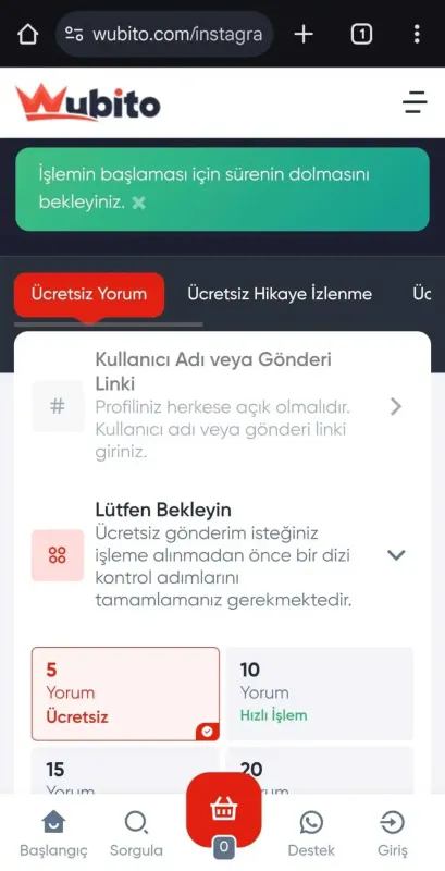 Instagram yorum hilesi nasil yapilir adim-4