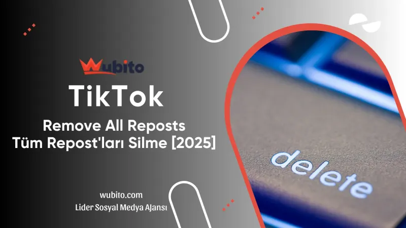 Tiktok- emove all repost tum repostlari silme