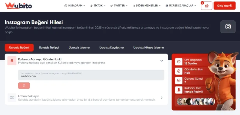Instagram begeni hilesi nasil yapilir talep