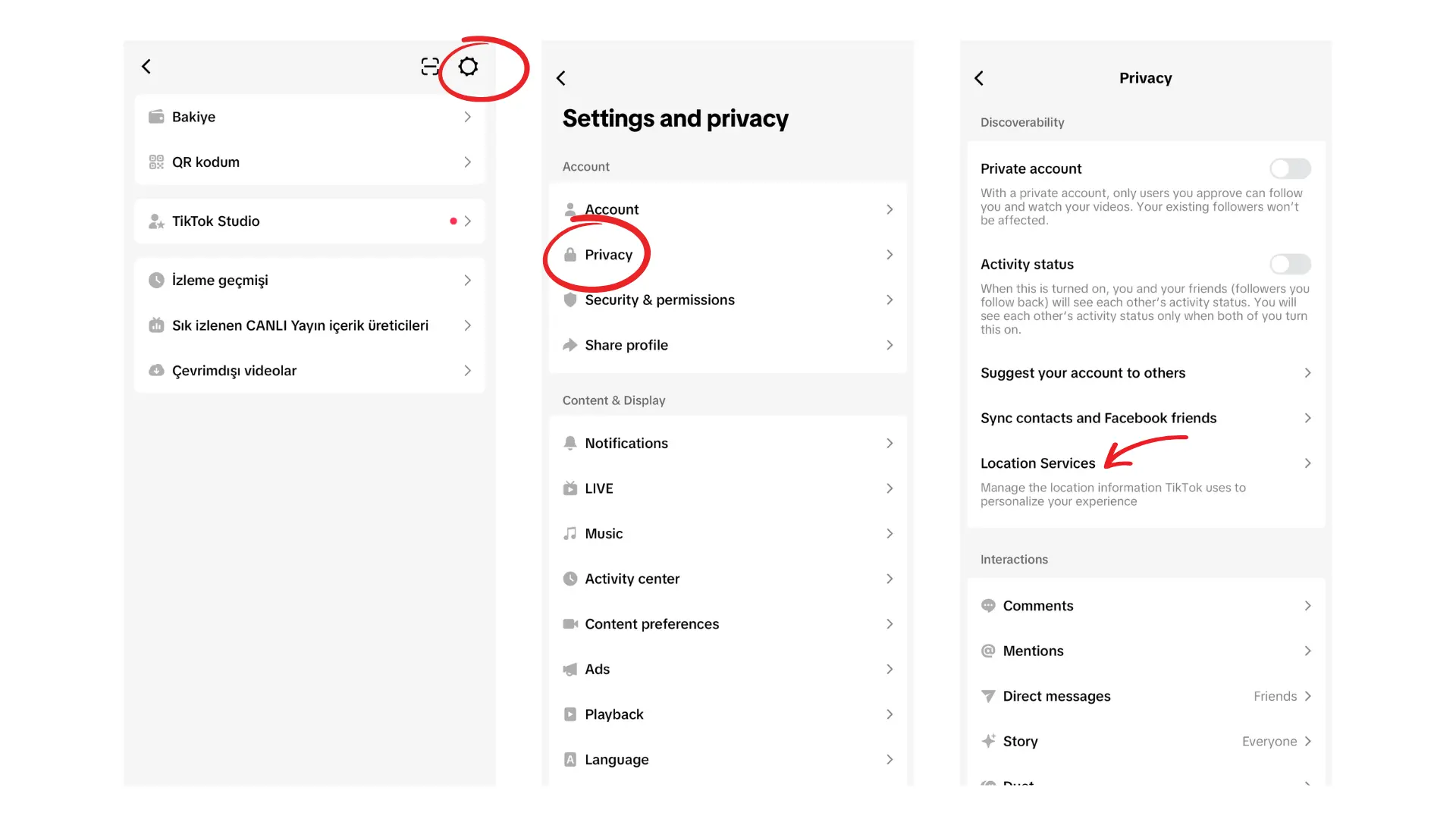 Tiktok ulke degistirme nasil yapilir resimli anlatim